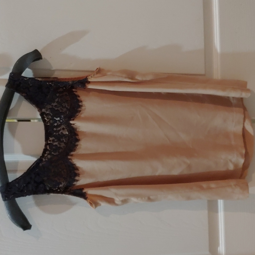 J. Crew Silk & Lace Tank Top